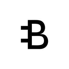 bit coin icon. Element of crypto currency for mobile concept and web apps. Thin line  icon for website design and development, app development. Premium icon