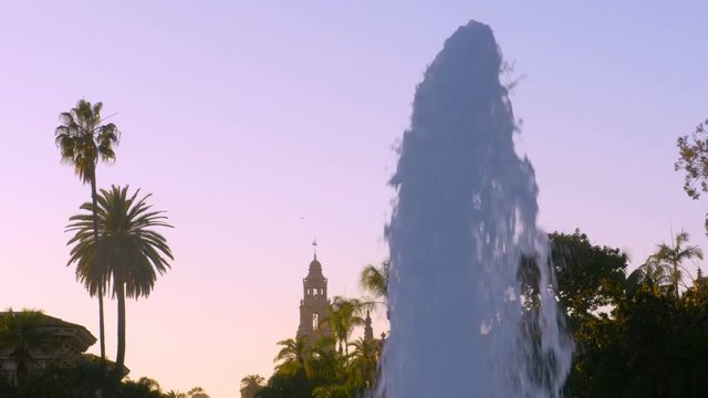 Balboa Park San Diego Fountain Background