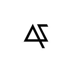 art of letter qr logo vector