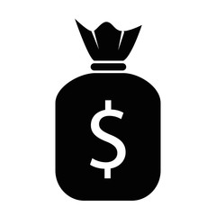 money bag isolated icon vector illustration design