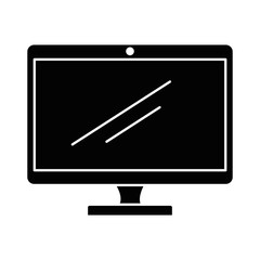 monitor computer isolated icon vector illustration design