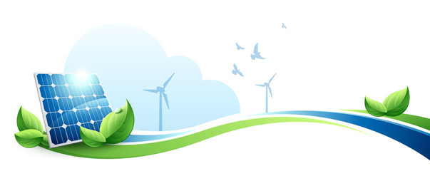 Ecologie Panneaux Solaires Eoliennes