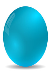 Big blue egg