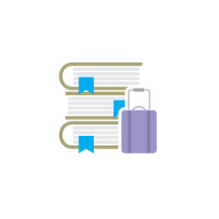 Travel Book Logo Icon Design
