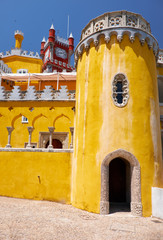 The Pena Palace. Sintra. Portugal