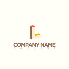 L LETTER LOGO TEMPLATE