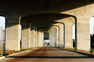 Under the bridge