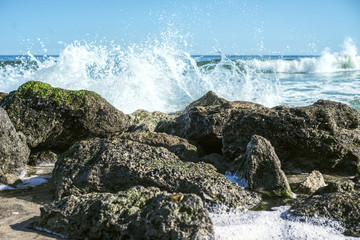 Waves Crash