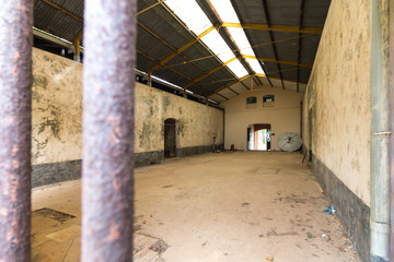 Abandoned Prison in Salvation's Islands, French Guiana.