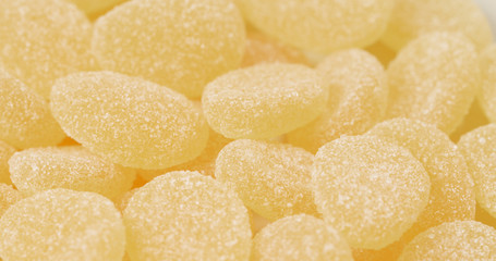 Group of Yellow candy