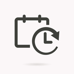 Calendar vector icon.