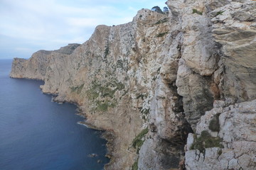 Fototapeta na wymiar Formentor, cabo junto a Pollensa en Mallorca,Islas Baleares (España)