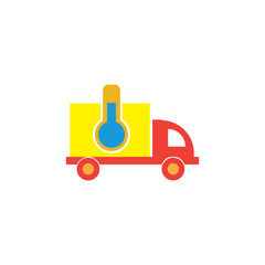 Lab Delivery Logo icon Design
