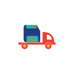 Save Delivery Logo icon Design