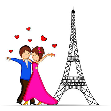 illustration of Valentine Day background