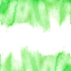 Watercolor abstract background, pattern, spot, splash of paint, blot, divorce, color. Vintage pattern for different design and decoration. 
green,  paint color. 
