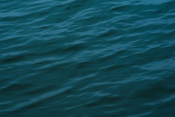 surface of the water surface of the river blue
