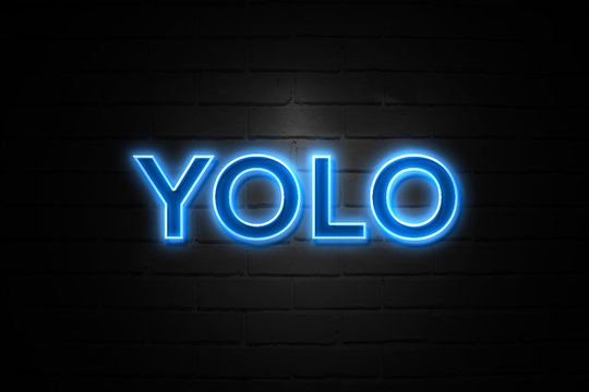 yolo neon light