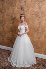 Fototapeta premium Charming bride wedding