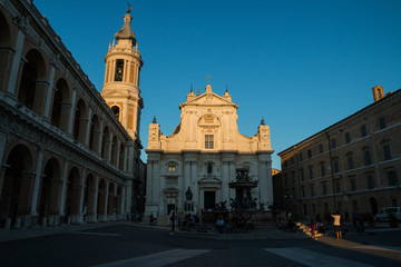 Fototapeta na wymiar Santuario della Madonna di Loreto, Loreto, Ancona, Marche, Italia