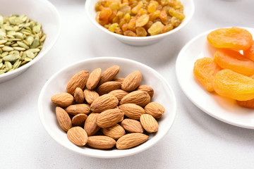 Ingredients for cooking granola