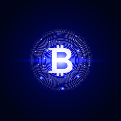 bitcoins style background - 191460603