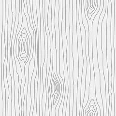 Wallpaper murals Wooden texture Wood grain texture. Seamless wooden pattern. Abstract line background. Vector illustration