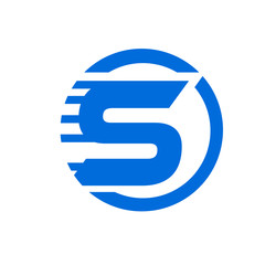 fast letter logo