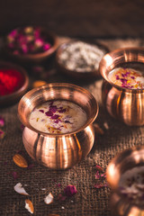 Thandai, Boisson Indienne pour Holi, Fête des Couleurs Indienne