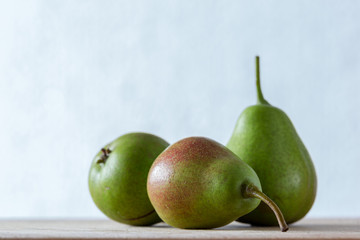 three pears