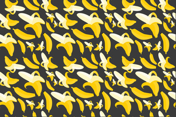 banana background pattern image template 