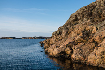 Felsküste in Schweden