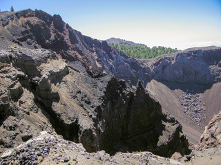 Fototapeta premium volcanic craters La Palma