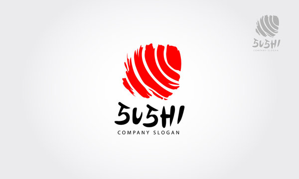 Sushi vector logo illustration is a multipurpose logo template, can be used in any companies related to asian food, sushi, fast food, restaurants etc. 