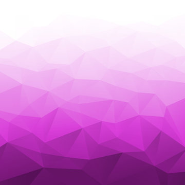 Abstract Gradient Purple Geometric Background. Vector Illustration.