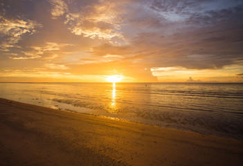 Obraz premium Amazing color of sunset