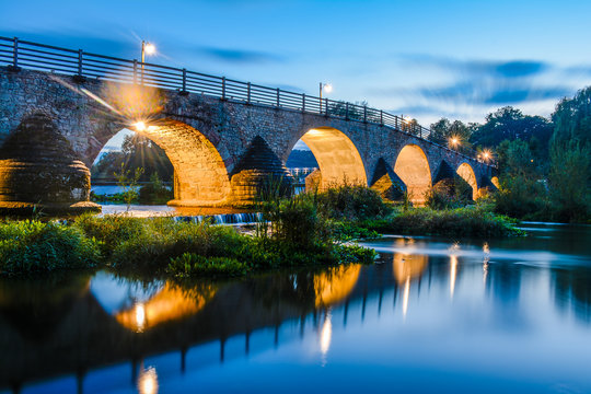 Alte Br&uuml;cke in Burgau