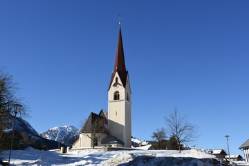 Sankt Jakob im Lesachtal, Jakob, St. Jakob, Pfarrkirche, Kirche, Fresko, Winter, Gotisch,...