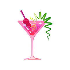 The cocktail is cosmopolitan.