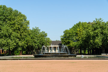 Fountain in park