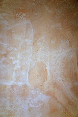 Detail of a dried plaster wall with texture for a background
