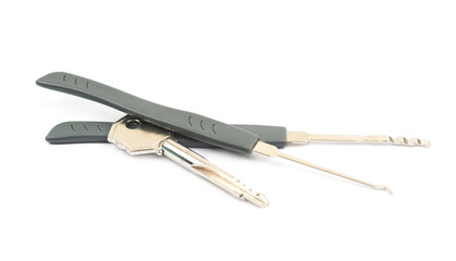 Lock picking tool isolated