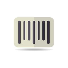 Barcode vector icon