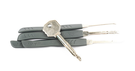 Lock picking tool isolated