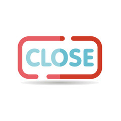 Close sign icon