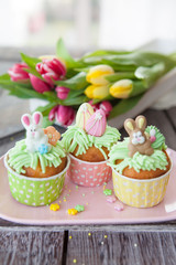 Kleiner Cupcake zu Ostern