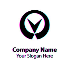 Abstract graphic icon, logo design template, symbol for company