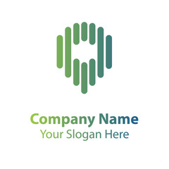 Abstract graphic icon, logo design template, symbol for company