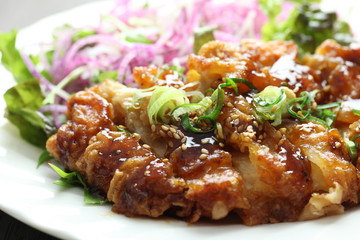 鶏肉のフライ甘酢ソース