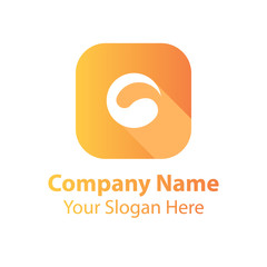 Abstract graphic icon, logo design template, symbol for company